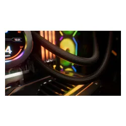 Chłodzenie Krux HydroGlance 360 ARGB LCD Czarny