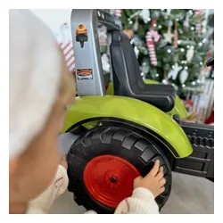 Falk Traktor na Pedały Claas Duży z Przyczepką od 3 lat