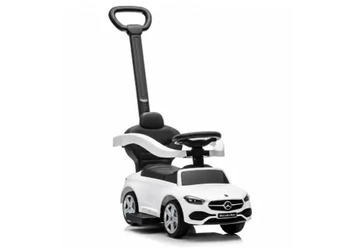 Jeździk z Pchaczem Mercedes 3w1 Biały