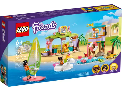 Конструктор Lego 41710 Friends - Развлечения на пляже для серферов