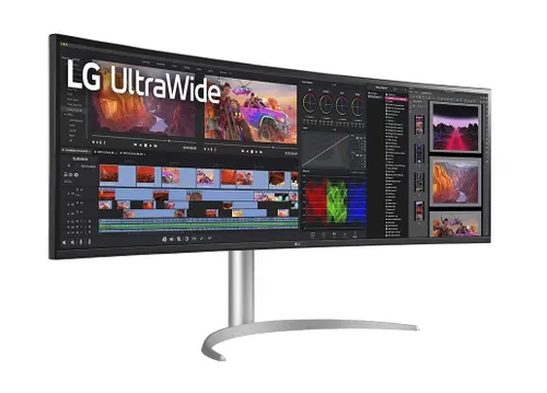 Monitor LG UltraWide 49WQ95C-W profesjonalny 49" 5K Nano IPS 144Hz 5ms Zakrzywiony Gamingowy