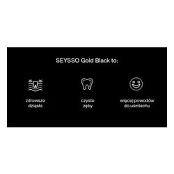 Szczoteczka soniczna SEYSSO Gold Black Special Collection