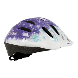 Kask rowerowy HUFFY Kraina Lodu Fioletowy dla Dzieci (rozmiar S/M)