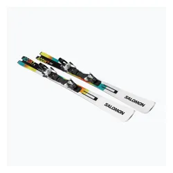 Narty zjazdowe Salomon Addikt Pro 76 + wiązania MI12 GW white/black/capri breeze