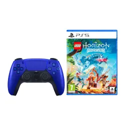 Pad Sony DualSense do PS5 Bezprzewodowy Wieczorny kobalt + Gra LEGO Horizon Adventure