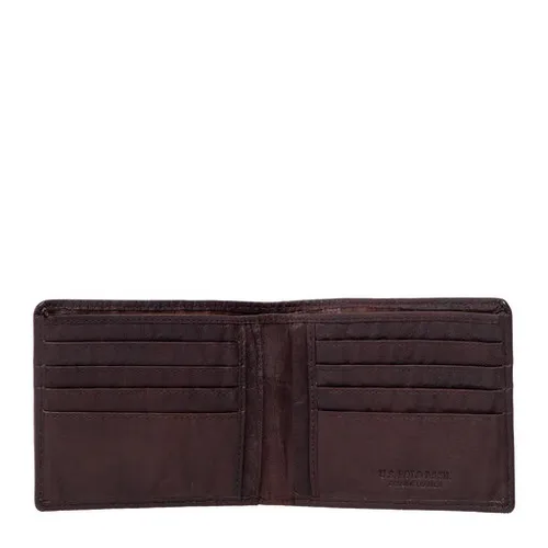 Büyük Erkek Cüzdanı U. S. Polo Assn. Horiz. Wallet Wiuuy2262mha500 Brown