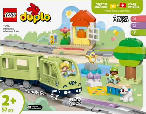 LEGO DUPLO bricks 10427 Интерактивное приключение на поезде