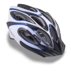 Kask rowerowy Author Skiff biało-niebieski