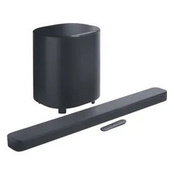 Soundbar JBL BAR 500 MkII Czarny 5.1-kanałowy, Bezprzewodowy Subwoofer, 4K, Dolby Vision, HDMI eARC, MultiBeam™ 3.0, Wi-Fi
