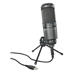 Mikrofon Audio-Technica (AT2020 USB) + Kondensator Mikrofon (AT2020 USB+)