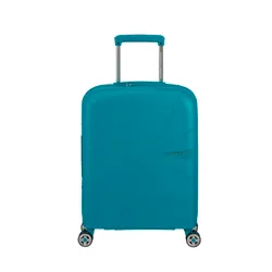 Маленький расширенный чемодан American Tourister StarVibe-verdigris