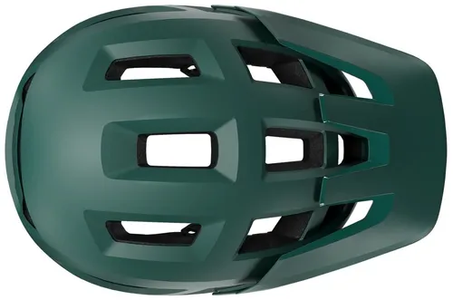 Kask rowerowy LAZER Coyote KinetiCore Zielono-niebieski mat MTB z możliwością zamontowania lampki (rozmiar S)