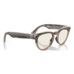Okulary RAY BAN Meta Headliner Ciepły Kamienny Połysk
