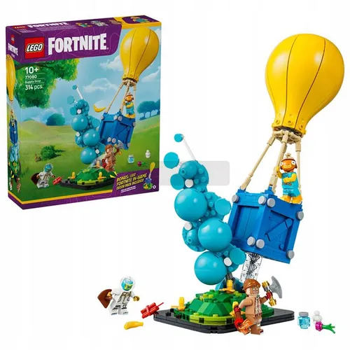 LEGO Fortnite 77080 Zrzut zaopatrzenia, zestaw klocków 10+