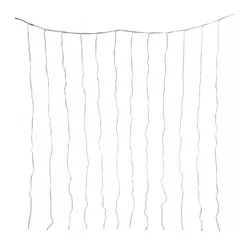 Kurtyna dekoracyjna CHRISTMAS DECORATION 231855 144 LED Sieciowe 1.2 m Transparentny