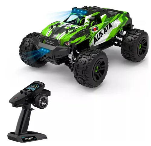 Zdalnie sterowany samochód COIL terenowy Auto 4x4 pilot terenowy 40km/h duży na  pilota zielony 1:8