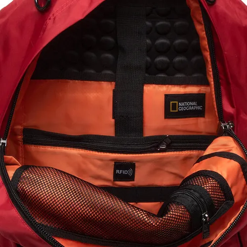 National Geographic 3 Mod Rucsac N11801. 35 roșu