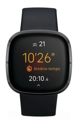 Смарт-часы Fitbit by Google Sense черный