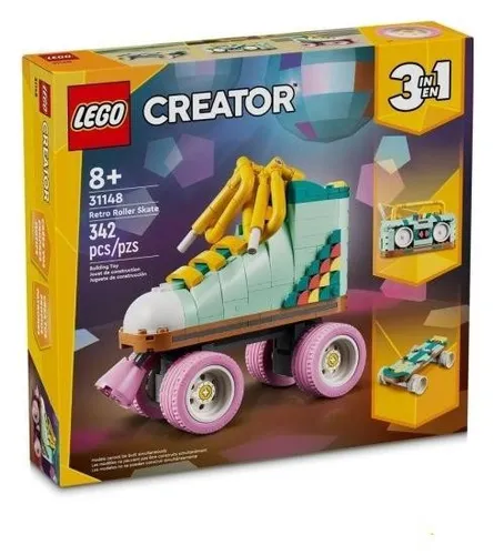 Конструктор LEGO Creator 31148 роликовые коньки в стиле ретро