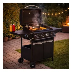 Grill gazowy ACTIVA Dakota III 4+1 19784GD 12.8 kW (4 x 3.2 kW + 3.2 kW) 64 x 40 cm