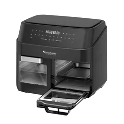 Air Fryer Frytkownica beztłuszczowa TURBOTRONIC TT-DAF7W Czarny z podwójnym koszem