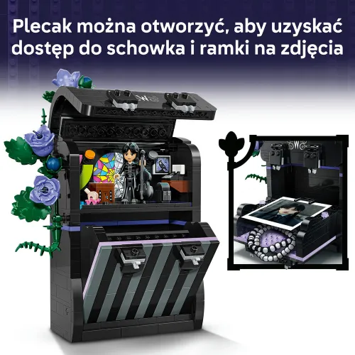 LEGO 76787 Wednesday Plecak Wednesday