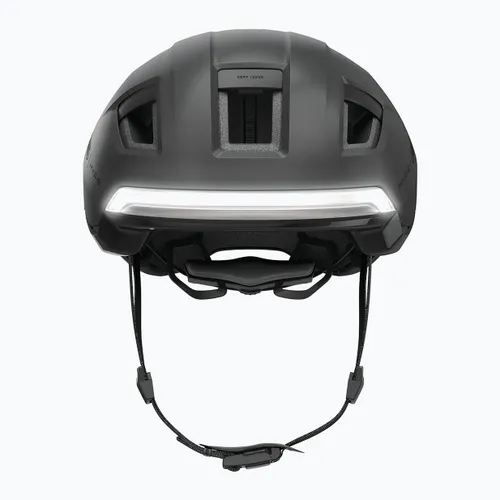 Kask rowerowy z kierunkowskazami ABUS Hyp-E volcano titan