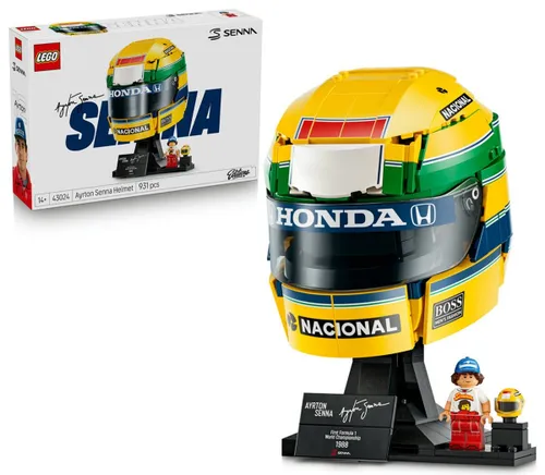 LEGO 43024 Editions Formula 1 Kask Ayrtona Senny