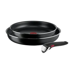 Zestaw patelni Tefal Ingenio Easy Cook & Clean L1539143 Tytanowa 24cm, 28cm