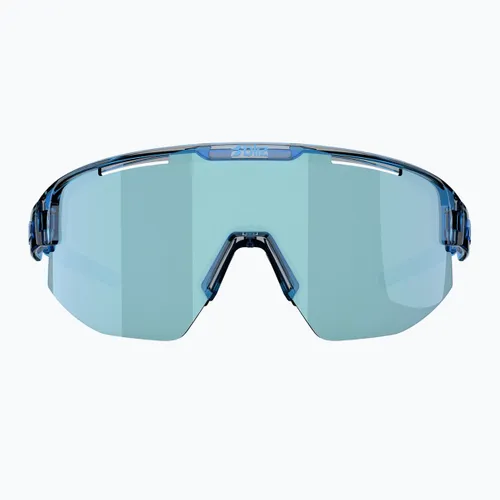 Okulary przeciwsłoneczne Bliz Matrix transparent blue/smoke ice blue multi