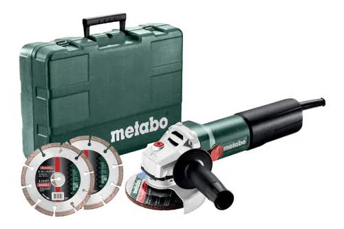 Metabo WEQ 1400-125 Açılı Taşlama Makinesi Seti