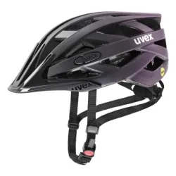 Kask rowerowy Uvex I-vo CC MIPS czarno-fioletowy - 52-57
