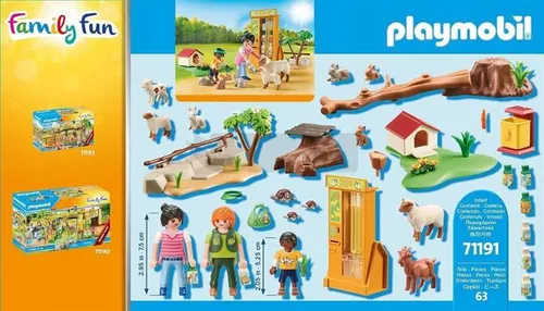 PLAYMOBIL 71191 MINI ZOO zwierzątka