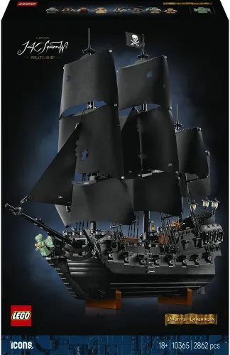LEGO 10365 Icons Statek piracki kapitana Jacka Sparrowa