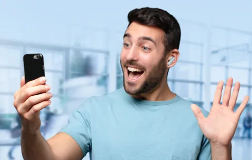 Słuchawki bezprzewodowe Earfun Air2 Dokanałowe Bluetooth 5.3 Biały