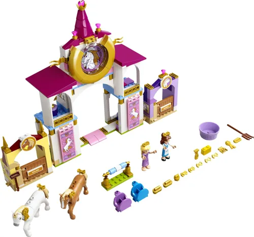 LEGO Disney Bella ve Rapunzel'in Kraliyet ahırları (43195)