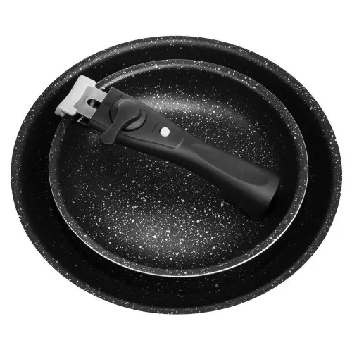 Patelnia granitowa GRANDE 20 / 26 cm 3 el.