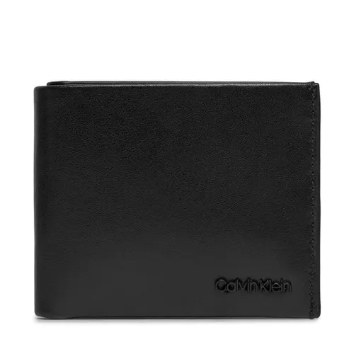 Большой мужской кошелек Calvin Klein Minimal Focus Bifold 5cc с монетой K50K511276 CK Black BEH - размер (EU) 00