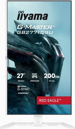 iiyama G-Master GB2771QSU-W1 Red Eagle - 200Hz | QHD | Fast IPS | 27''