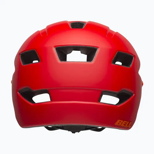 Kask rowerowy dziecięcy Bell Sidetrack Jr matte red/orange