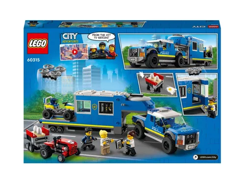 LEGO City 60315 mobil polis komuta merkezi