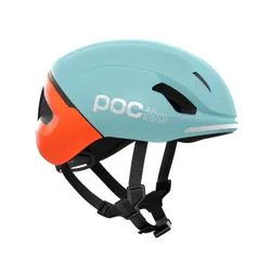 Kask rowerowy dziecięcy POC Pocito Omne MIPS Jr indicolite blue matt/carnelian orange matt