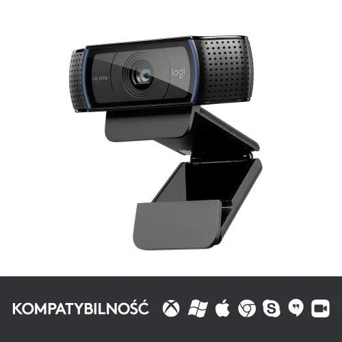 Kamera internetowa Logitech HD Pro Webcam C920 Czarny