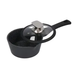 ZWIEGER Black Stone 1 l - rondel aluminiowy z pokrywką