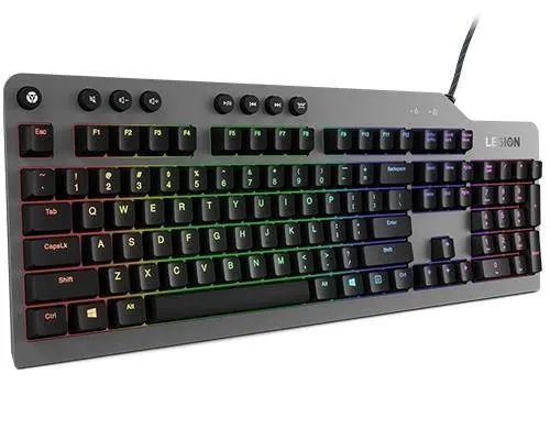 Klawiatura membranowa Lenovo Legion K500 RGB Czarny