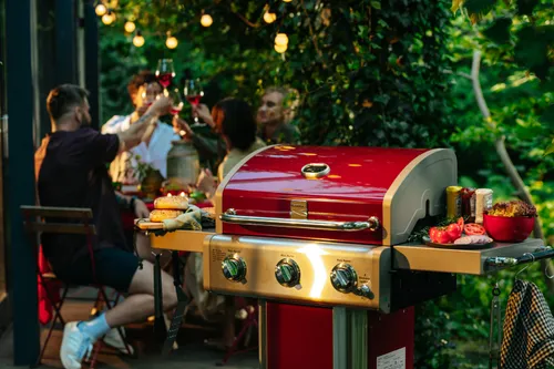 Grill gazowy KENMORE Color PG-4030400LN-RD Czerwony