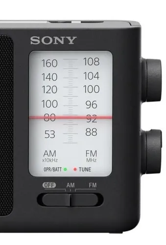 Radioodbiornik Sony ICF-506 Radio FM Czarny