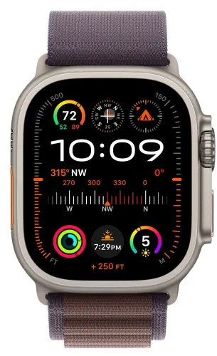 Smartwatch Apple Watch Ultra 2 GPS + сотовый титановый чехол 49 мм браслет Alpine Indigo S