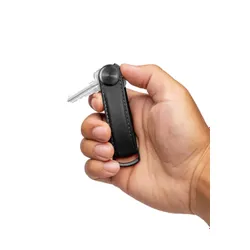 Skórzane etui organizer na klucze Orbitkey Key Organiser Pro Leather - blackout