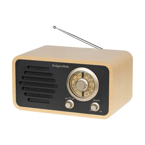 Radioodbiornik Kruger & Matz KM0828 FM Brązowy